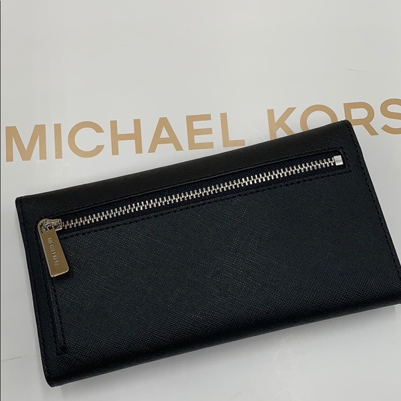 Michael Kors Jet Set Travel Lg Trifold Wallet - Picture 6 of 16